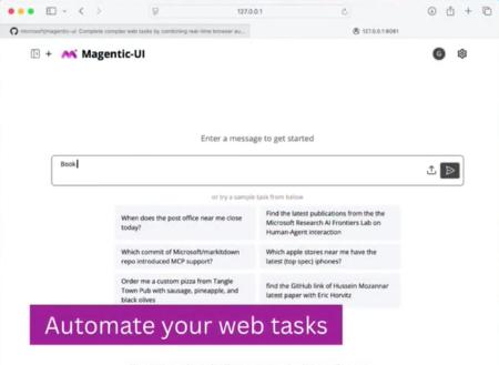 微软开源Magentic-UI，重新定义人机协同网页自动化