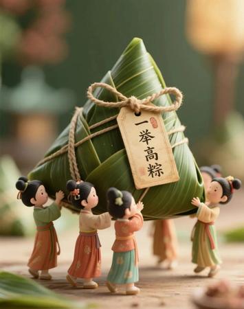 端午节海报设计，10款端午节创意AI海报合集（附提示词）