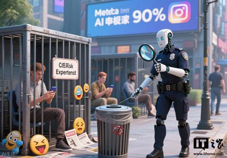 消息称 Meta 计划让 AI 接管 90% 产品风险评估，取代人工审核