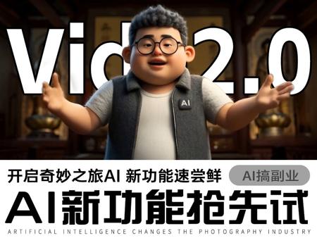 Vidu2.0模型参考生视频、首尾帧功能测试丨今天Vidu2.0模型正式上线了，来吧一起来看看到底怎么个事。