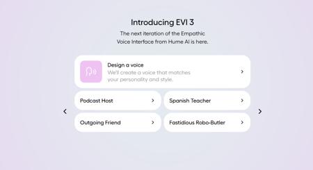 Hume AI重磅发布EVI 3：懂你情绪的语音AI，比GPT-4o还快！