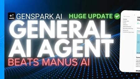 Genspark AI 重大更新：全球首款搭载AI Drive的超级智能体——性能超越Manus！
