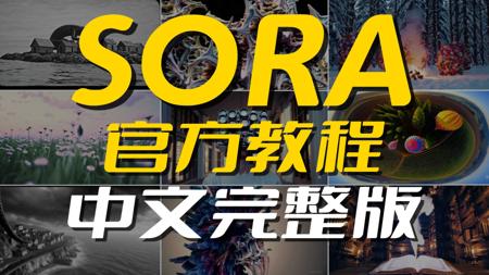 SORA官方教程合集【中文完整版】