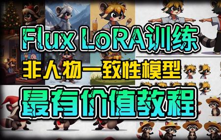 [ComfyUI]呕心沥血LoRA训练教程，角色，风格，动物等各种一致性LoRA训练教程