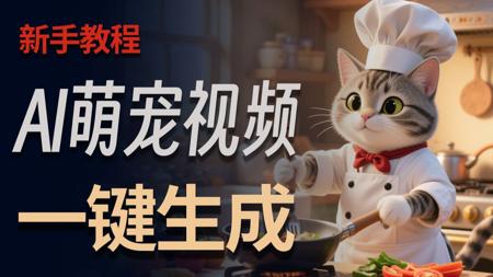 短视频流量密码？超火AI萌宠视频制作教程