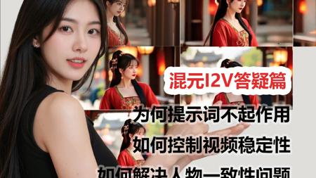 我的混元i2v为啥不听话，一个视频帮你解决所有的问题| Hunyuan I2V Troubleshooting Guide