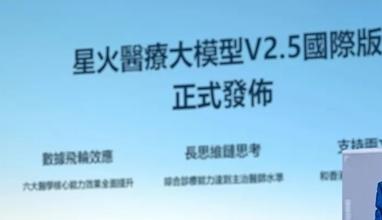 ​讯飞星火医疗大模型 V2. 国际版发布，超越人类医生的实用性!
