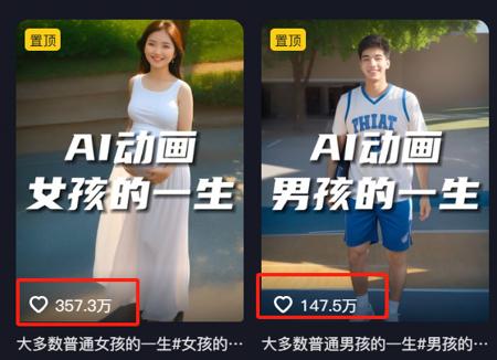 爆款AI短视频拆解，用AI制作男人/女人的一生视频短片